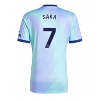 Echipament fotbal Arsenal Bukayo Saka #7 Tricou Treilea 2024-25 maneca scurta